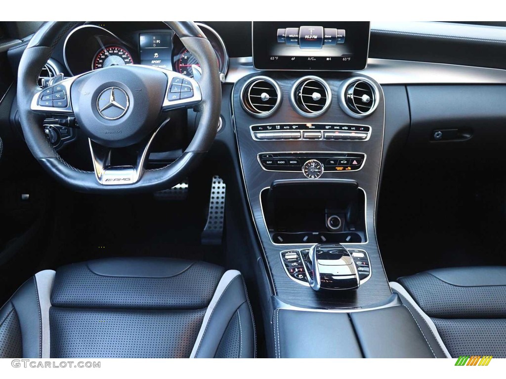 2016 C 63 AMG Sedan - Steel Grey Metallic / Black photo #14