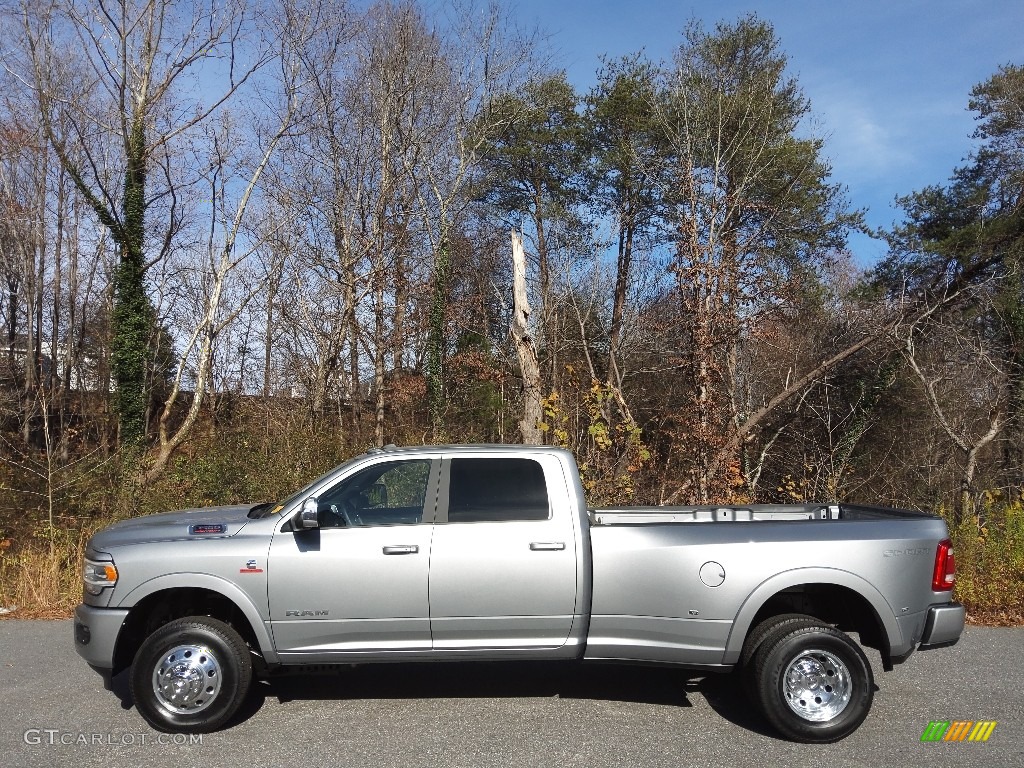 Billet Silver Metallic 2022 Ram 3500 Laramie Crew Cab 4x4 Exterior Photo #145253957