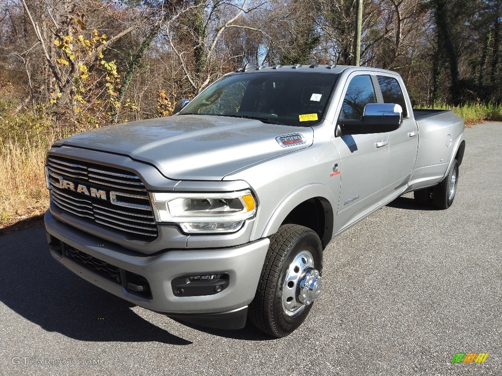 Billet Silver Metallic 2022 Ram 3500 Laramie Crew Cab 4x4 Exterior Photo #145253988