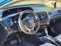 2015 Dyno Blue Pearl Honda Civic LX Coupe  photo #18