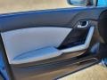 2015 Dyno Blue Pearl Honda Civic LX Coupe  photo #19
