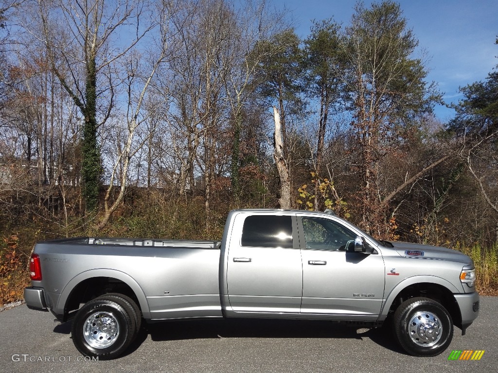 Billet Silver Metallic 2022 Ram 3500 Laramie Crew Cab 4x4 Exterior Photo #145254057