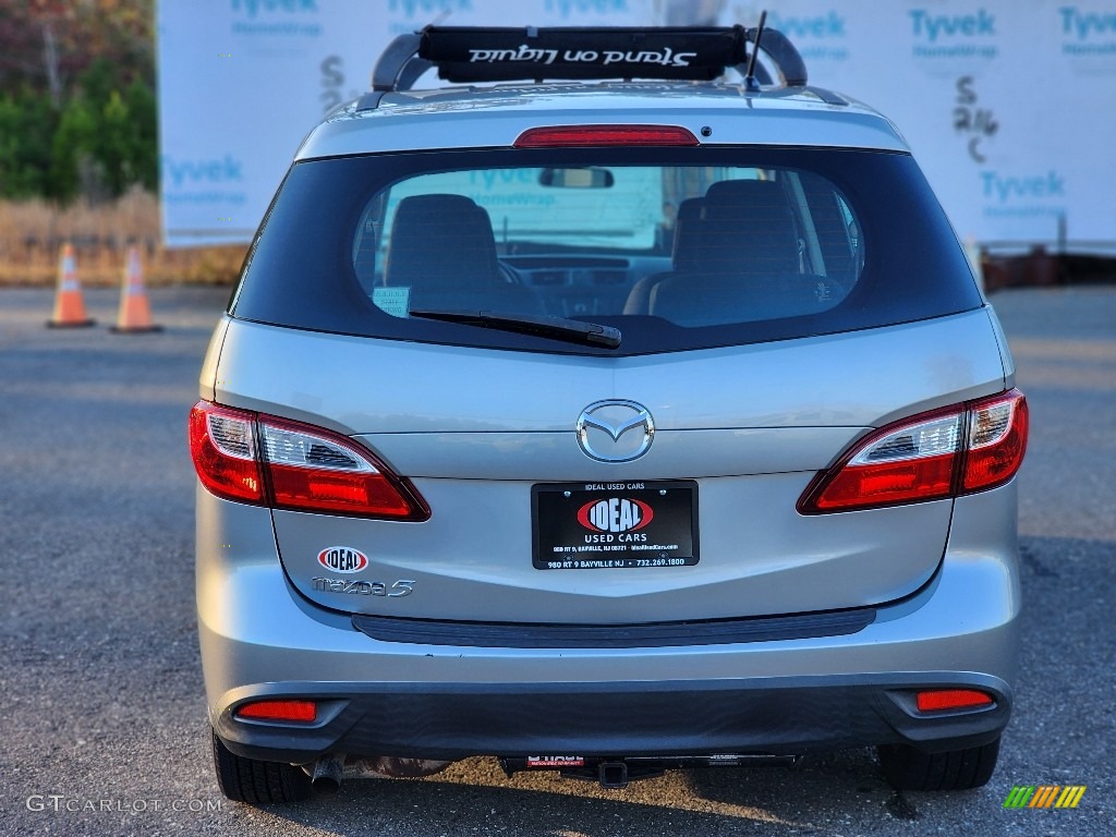2012 MAZDA5 Sport - Liquid Silver Metallic / Black photo #6