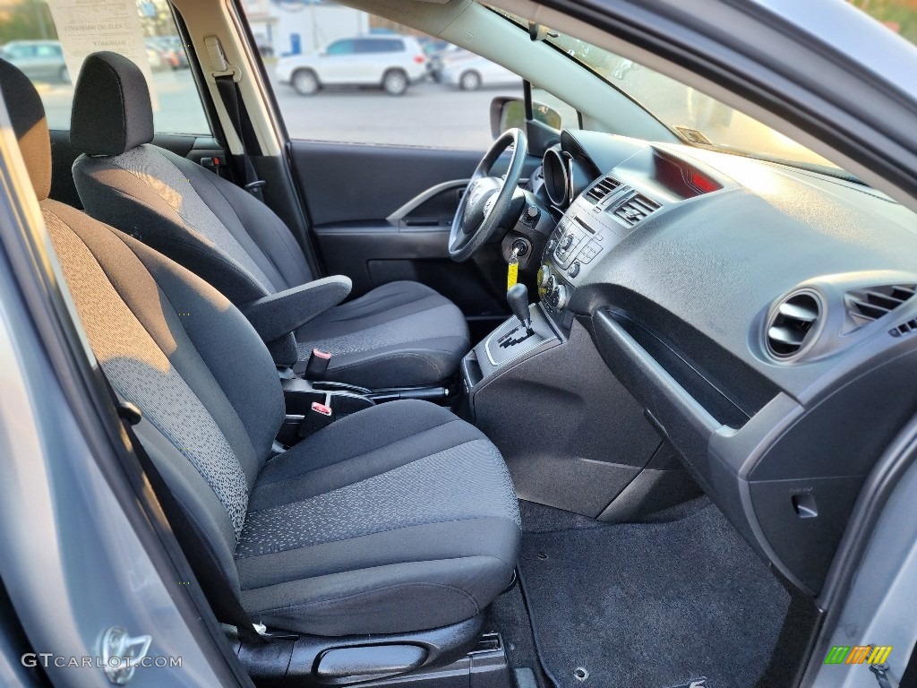 2012 MAZDA5 Sport - Liquid Silver Metallic / Black photo #12