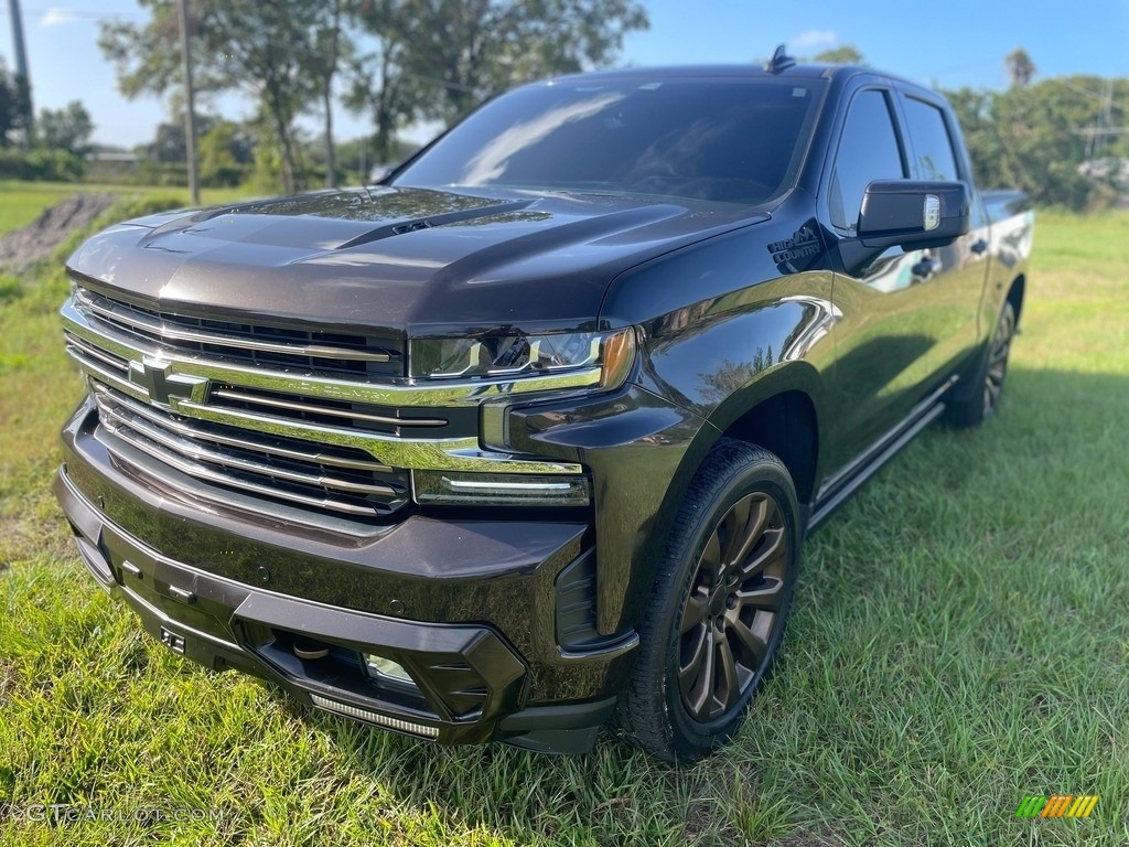 2019 Silverado 1500 High Country Crew Cab 4WD - Havana Brown Metallic / Jet Black photo #2