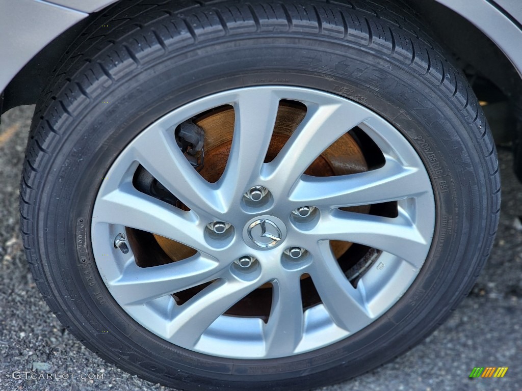 2012 MAZDA5 Sport - Liquid Silver Metallic / Black photo #18