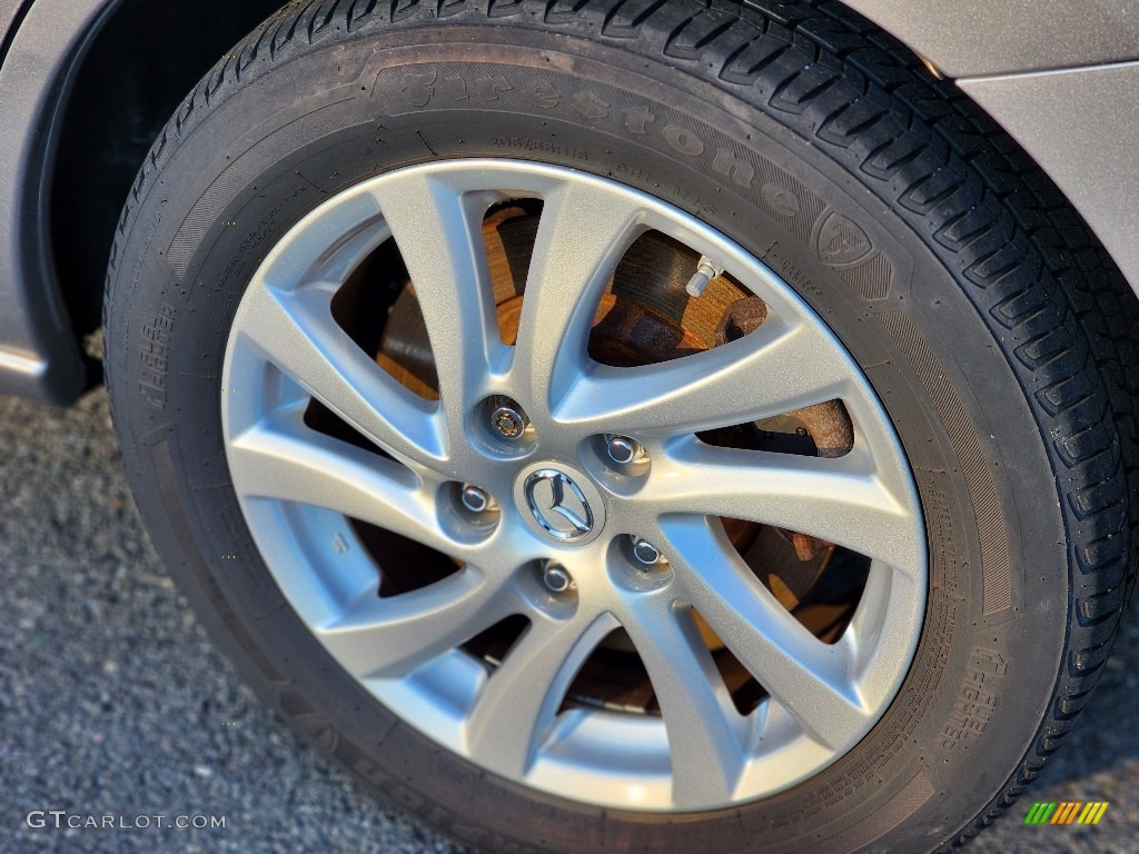 2012 MAZDA5 Sport - Liquid Silver Metallic / Black photo #20