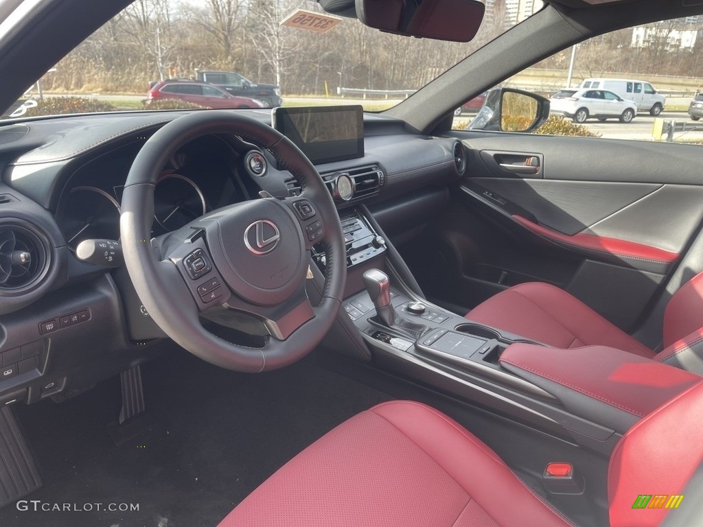 Rioja Red Interior 2023 Lexus IS 300 AWD Photo #145256021