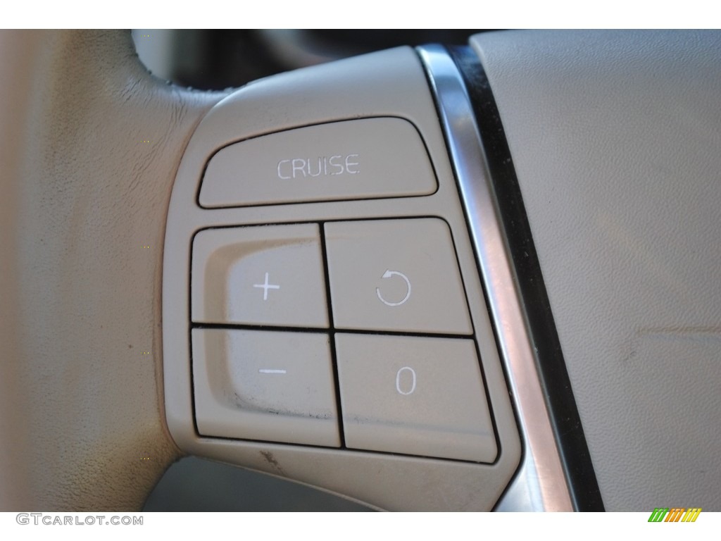 2015 Volvo XC70 T5 Drive-E Soft Beige Steering Wheel Photo #145257108