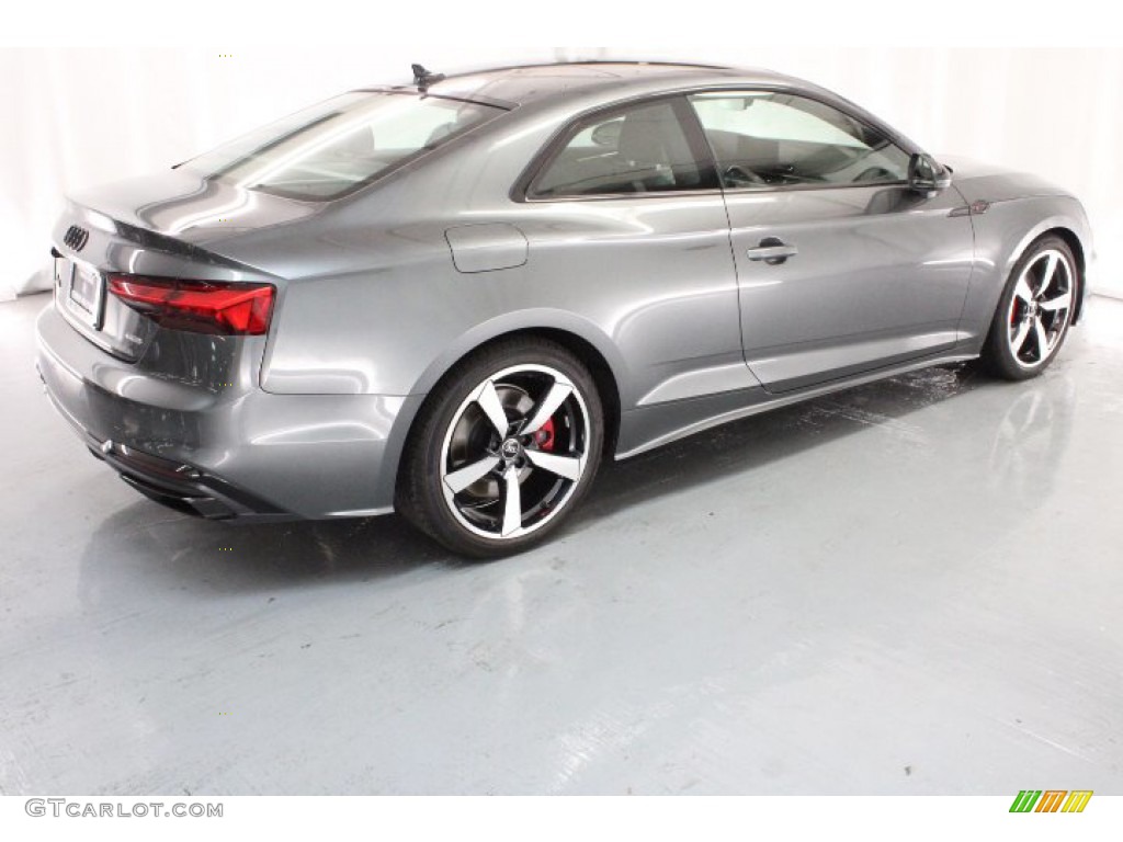 2022 A5 S Line Premium quattro Coupe - Daytona Gray Pearl / Rock Gray photo #5