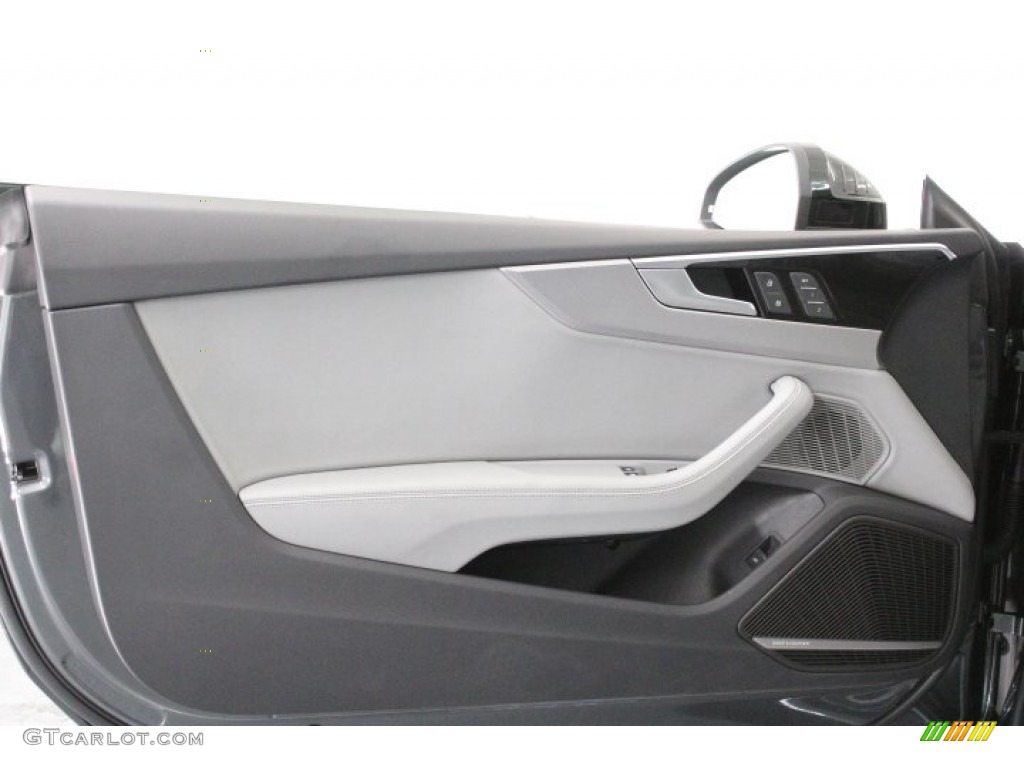 2022 Audi A5 S Line Premium quattro Coupe Rock Gray Door Panel Photo #145257342