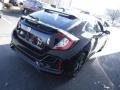 2020 Crystal Black Pearl Honda Civic EX Hatchback  photo #7