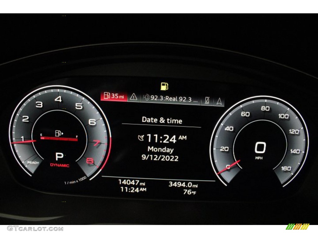 2022 Audi A5 S Line Premium quattro Coupe Gauges Photos
