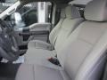 2021 Ford F350 Super Duty Medium Earth Gray Interior Front Seat Photo