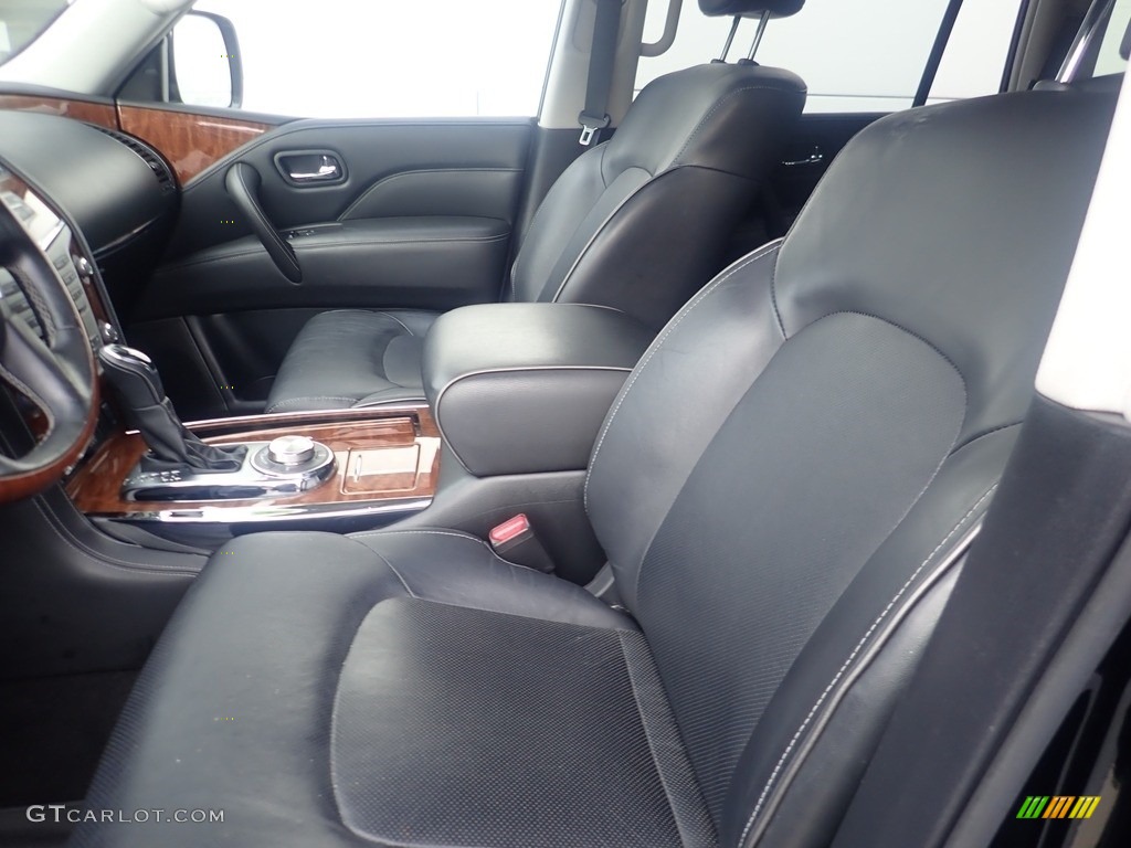 Graphite Interior 2019 Infiniti QX80 Luxe Photo #145258718