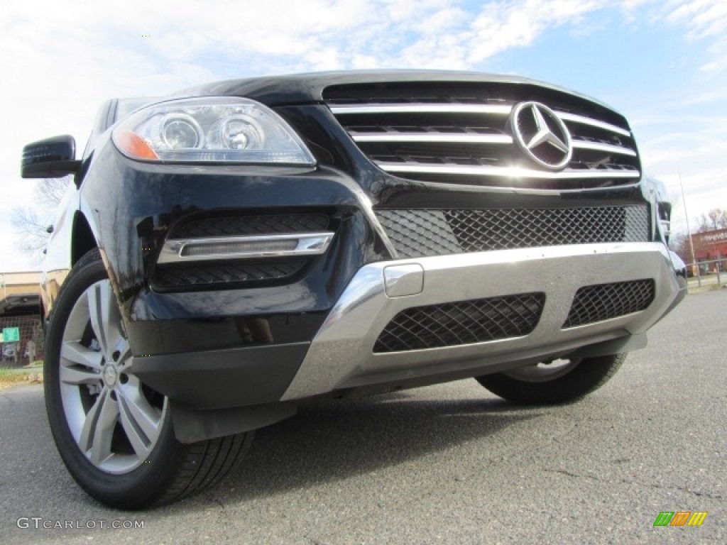 2015 ML 350 4Matic - Black / Almond Beige/Mocha photo #2
