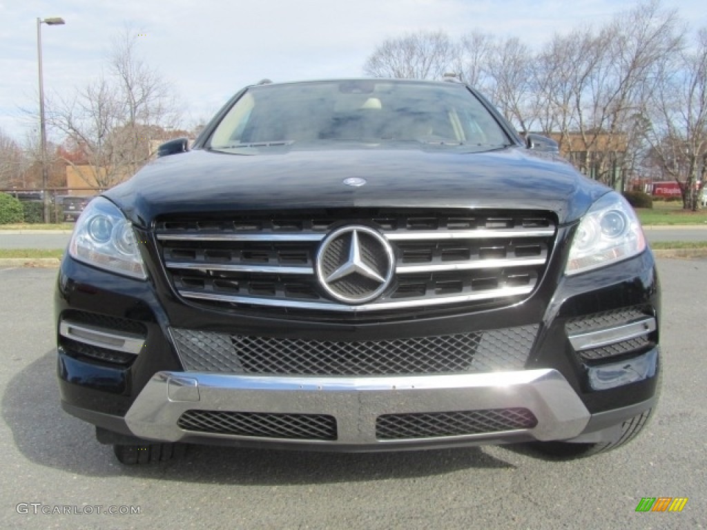 2015 ML 350 4Matic - Black / Almond Beige/Mocha photo #4