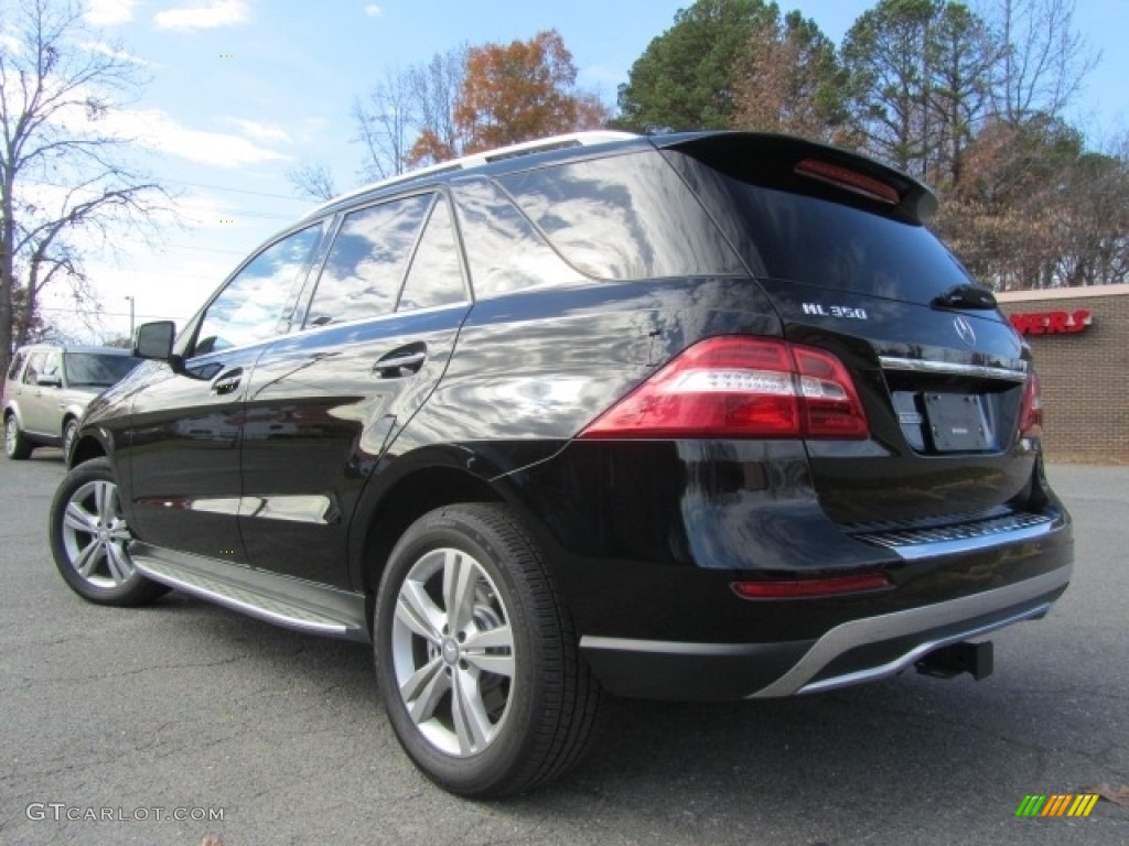 2015 ML 350 4Matic - Black / Almond Beige/Mocha photo #8
