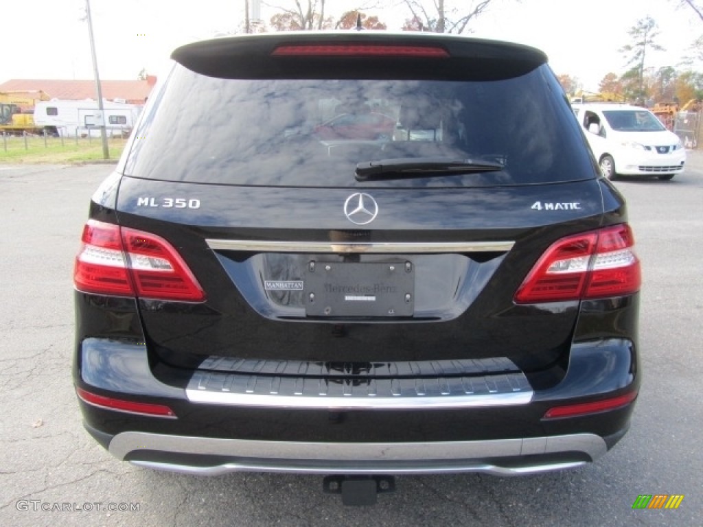 2015 ML 350 4Matic - Black / Almond Beige/Mocha photo #9