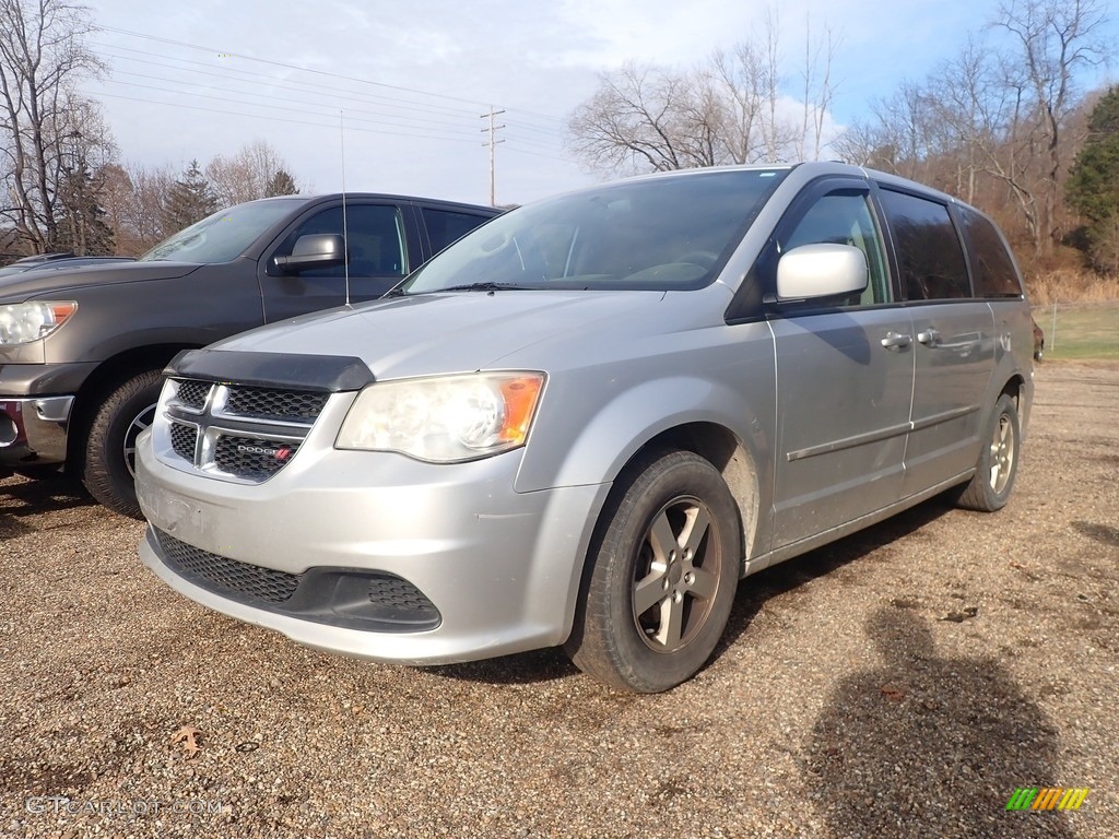 2012 Grand Caravan SXT - Bright Silver Metallic / Black/Light Graystone photo #6
