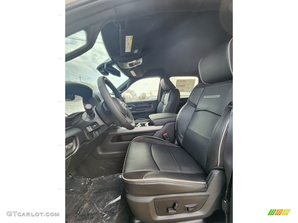 2022 2500 Laramie Crew Cab 4x4 - Pearl White / Black photo #2