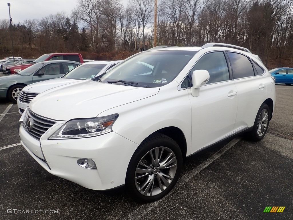 2014 RX 350 AWD - Starfire Pearl / Black photo #1