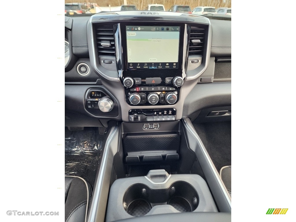 2022 2500 Laramie Crew Cab 4x4 - Pearl White / Black photo #6