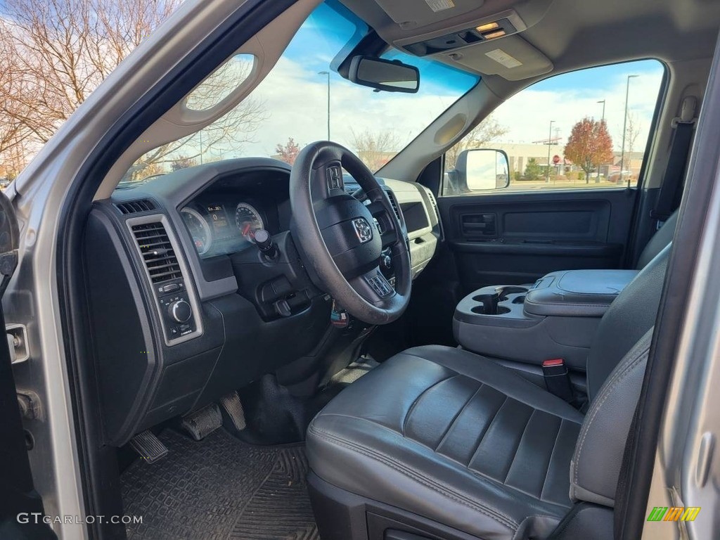 Black/Diesel Gray Interior 2015 Ram 3500 Tradesman Crew Cab 4x4 Photo #145260746