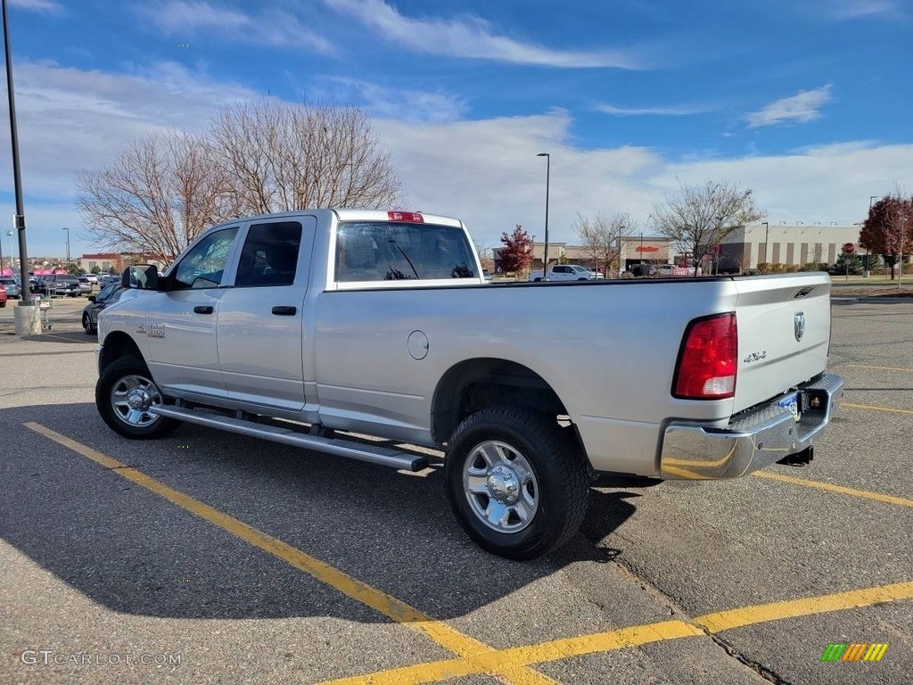 2015 3500 Tradesman Crew Cab 4x4 - Bright Silver Metallic / Black/Diesel Gray photo #10
