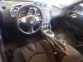 2010 Nissan 370Z Black Cloth Interior Front Seat Photo