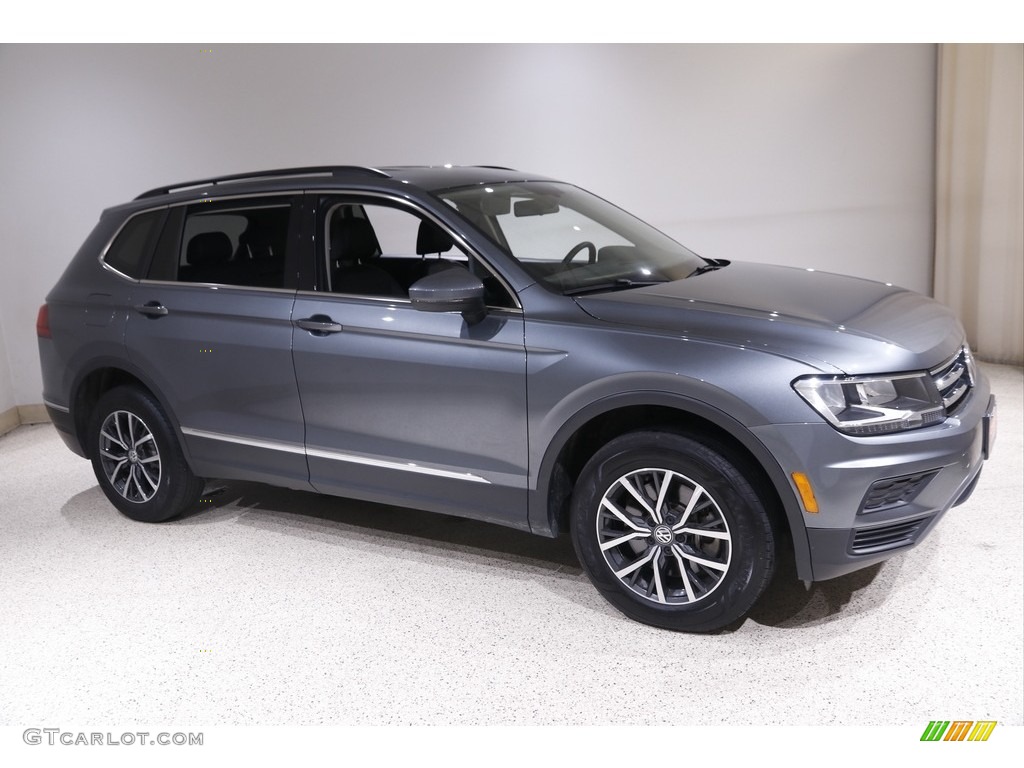 Platinum Gray Metallic 2020 Volkswagen Tiguan SE 4MOTION Exterior Photo #145261583