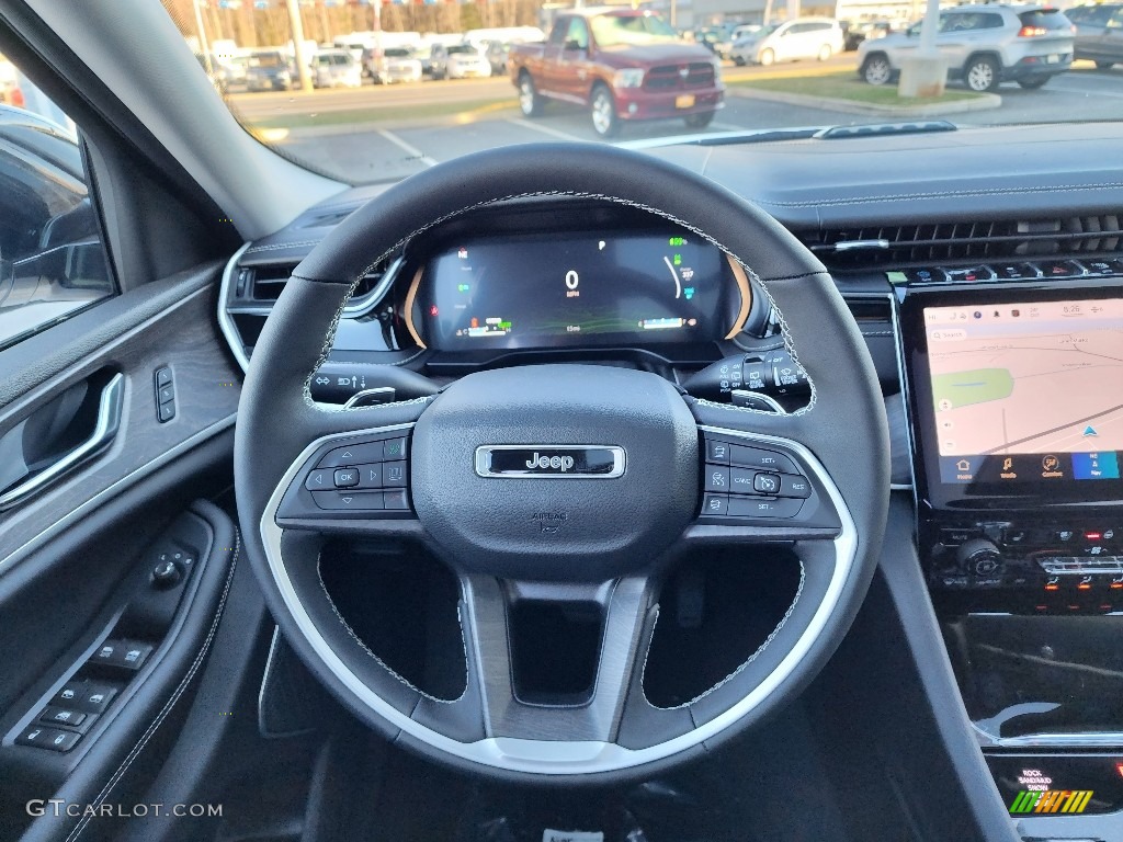 2022 Grand Cherokee 4XE Hybrid - Bright White / Global Black photo #10