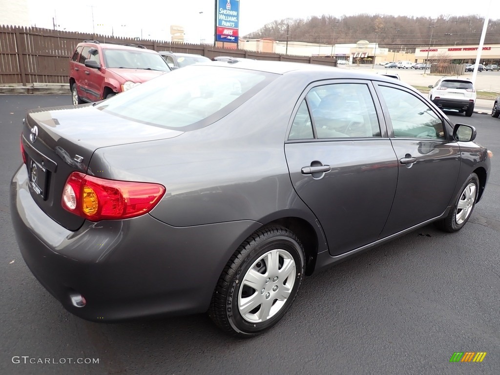 2010 Corolla LE - Magnetic Gray Metallic / Ash photo #6