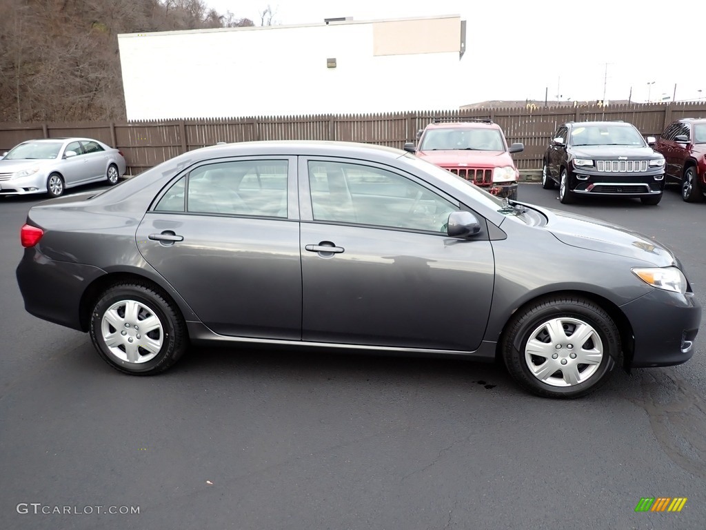 2010 Corolla LE - Magnetic Gray Metallic / Ash photo #7