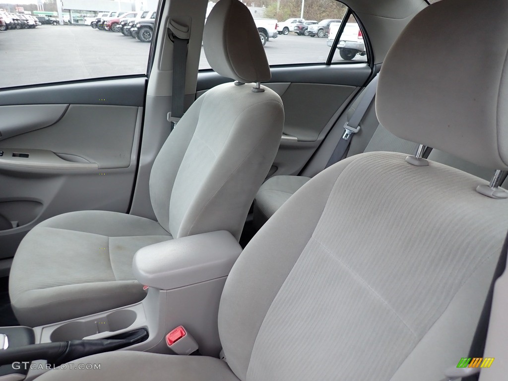 2010 Corolla LE - Magnetic Gray Metallic / Ash photo #11