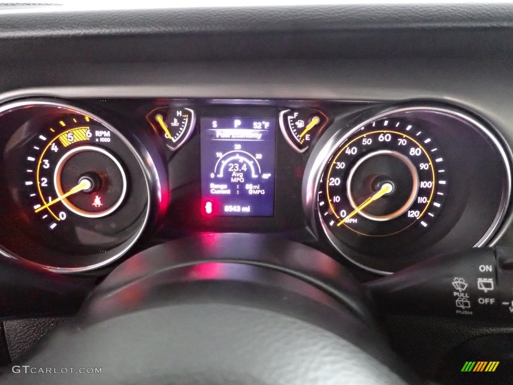 2022 Jeep Wrangler Unlimited Willys 4x4 Gauges Photo #145262396