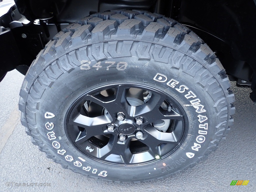 2023 Wrangler Willys 4x4 - Black / Black photo #10