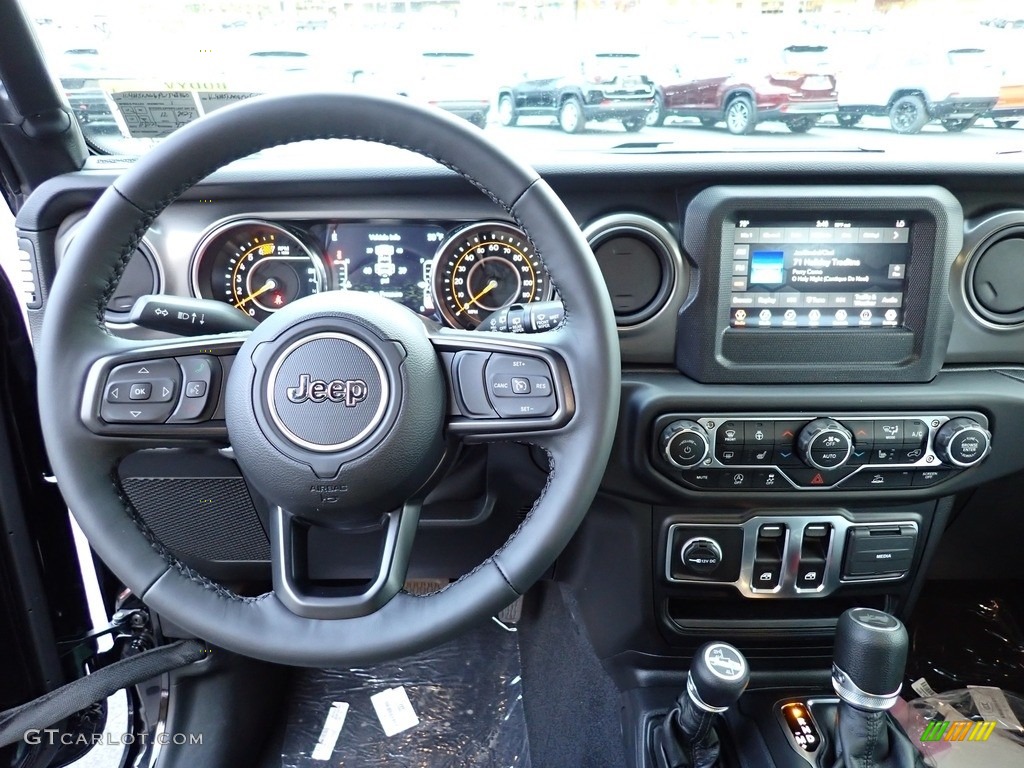 2023 Wrangler Willys 4x4 - Black / Black photo #15