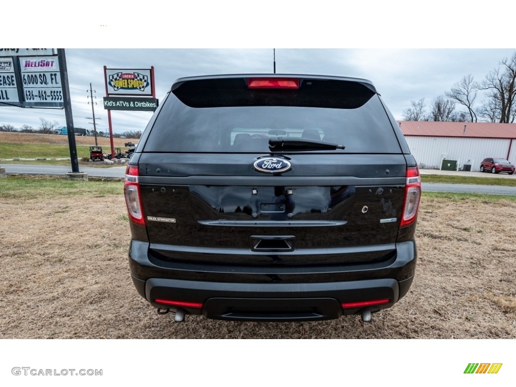 2015 Explorer Police Interceptor 4WD - Shadow Black / Charcoal Black photo #5