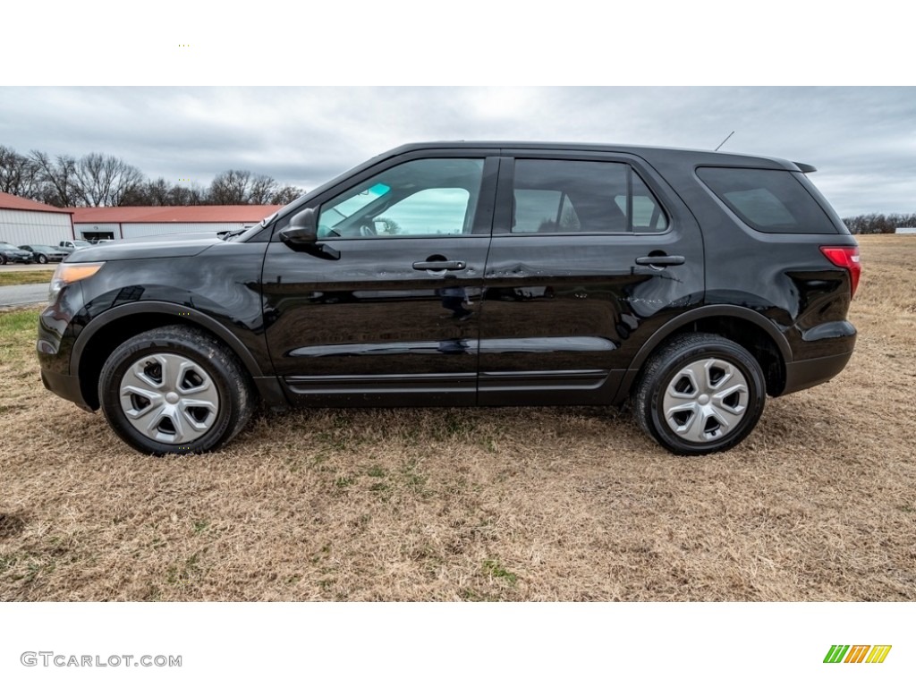 Shadow Black 2015 Ford Explorer Police Interceptor 4WD Exterior Photo #145264350