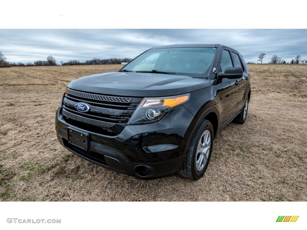 2015 Explorer Police Interceptor 4WD - Shadow Black / Charcoal Black photo #8