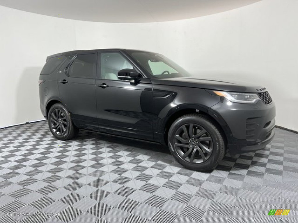 Santorini Black Metallic 2023 Land Rover Discovery P360 S R-Dynamic Exterior Photo #145264377