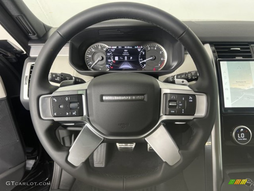 2023 Land Rover Discovery P360 S R-Dynamic Light Oyster/Ebony Steering Wheel Photo #145264437