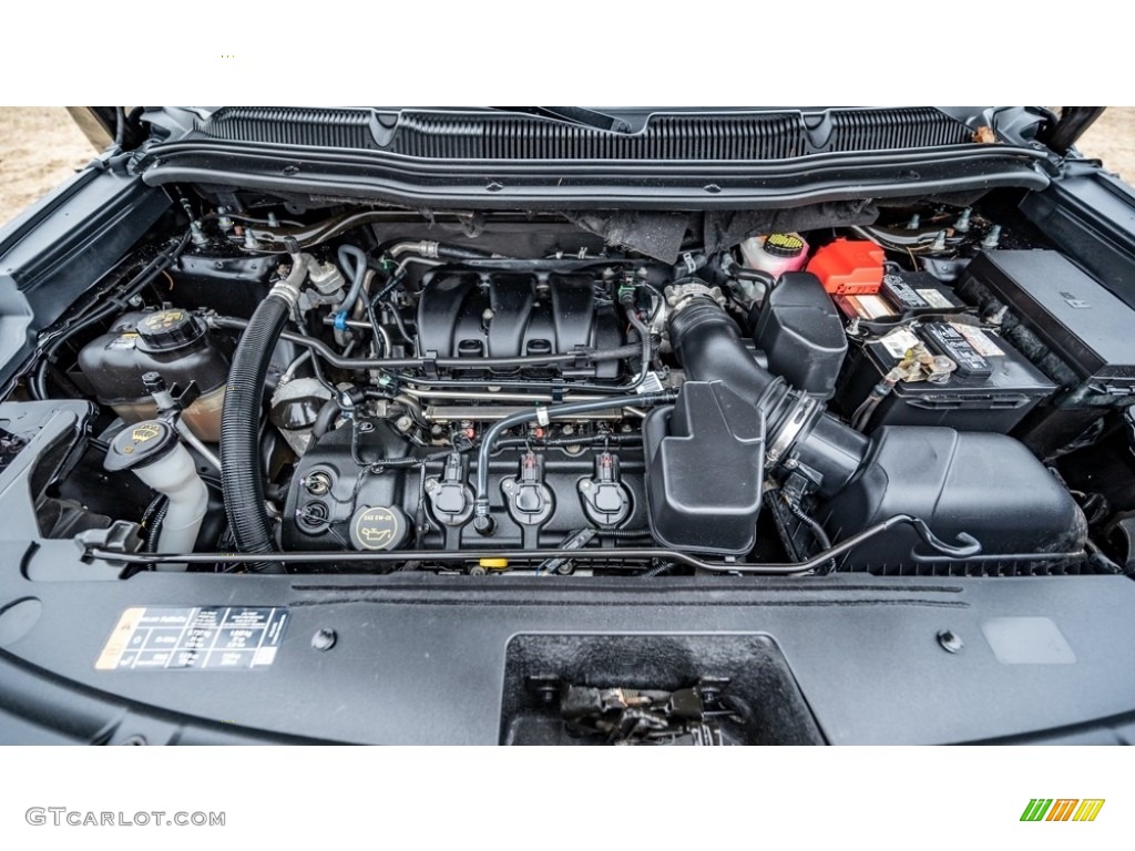 2015 Ford Explorer Police Interceptor 4WD 3.7 Liter DOHC 24-Valve Ti-VCT V6 Engine Photo #145264473
