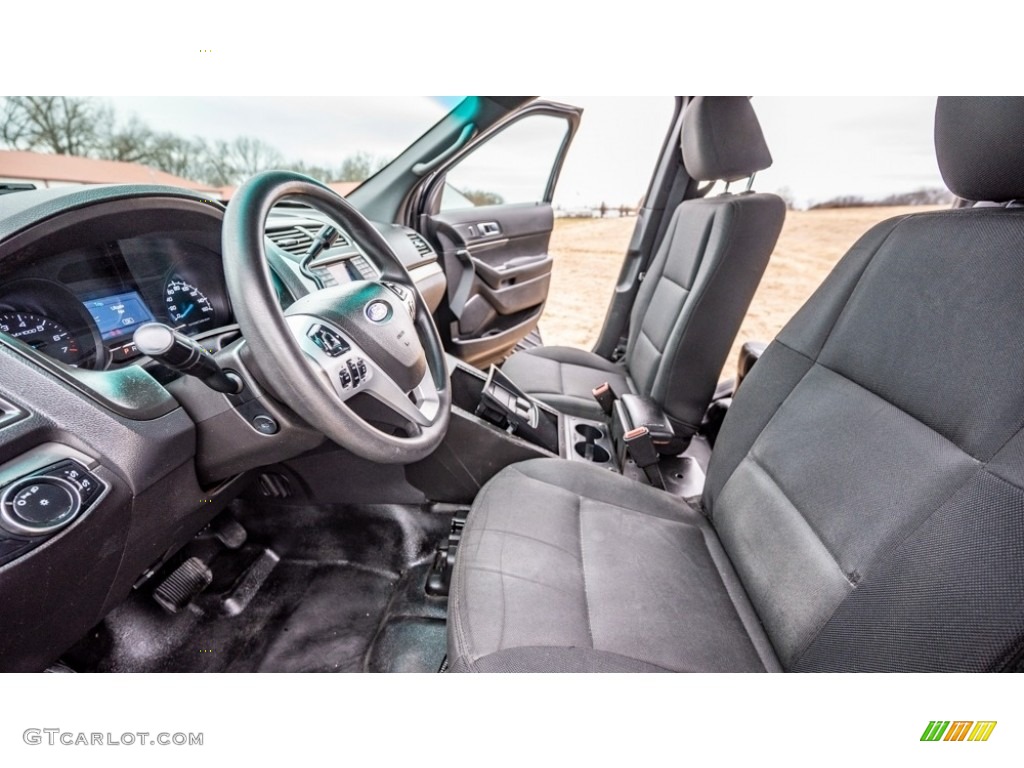 2015 Explorer Police Interceptor 4WD - Shadow Black / Charcoal Black photo #18