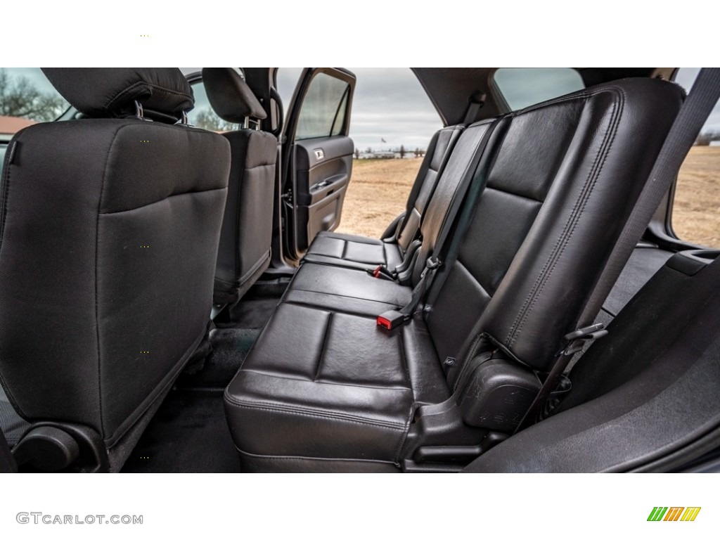 2015 Ford Explorer Police Interceptor 4WD Rear Seat Photo #145264533