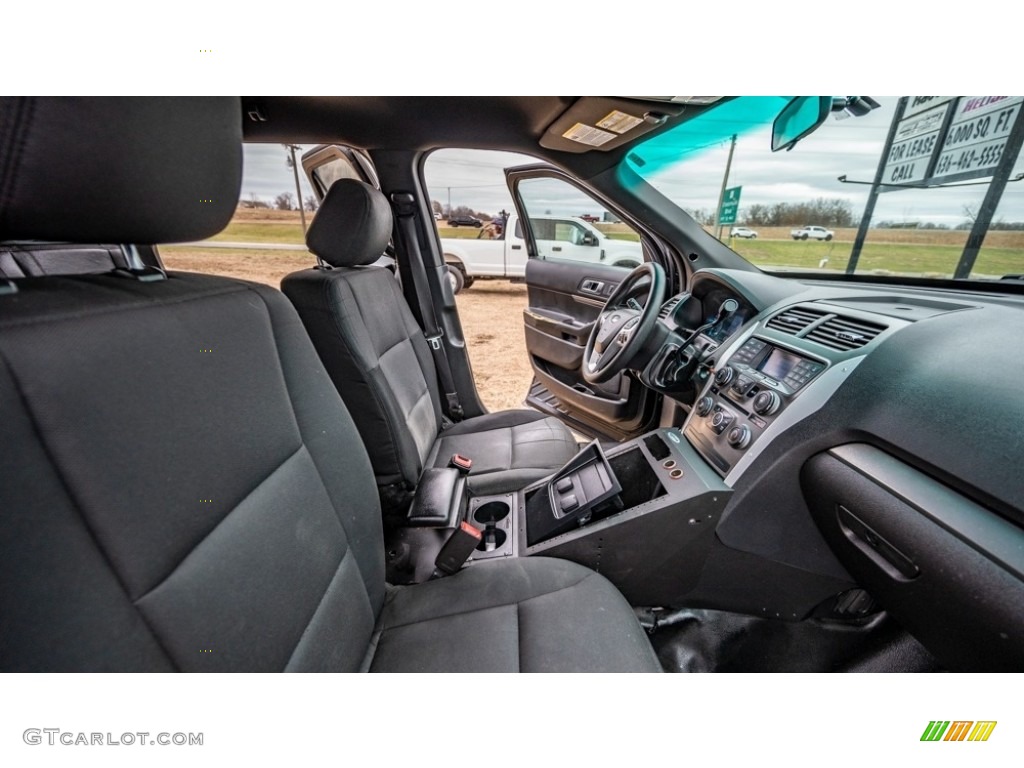 2015 Explorer Police Interceptor 4WD - Shadow Black / Charcoal Black photo #24