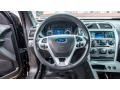 Charcoal Black 2015 Ford Explorer Police Interceptor 4WD Steering Wheel