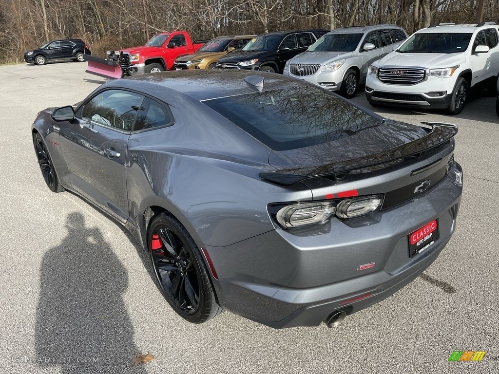 2022 Camaro SS Coupe - Satin Steel Metallic / Jet Black photo #2