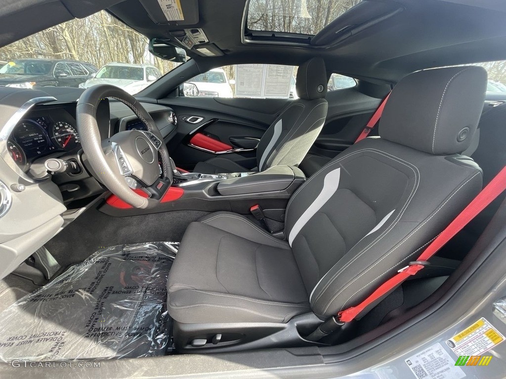 Jet Black Interior 2022 Chevrolet Camaro SS Coupe Photo #145266478